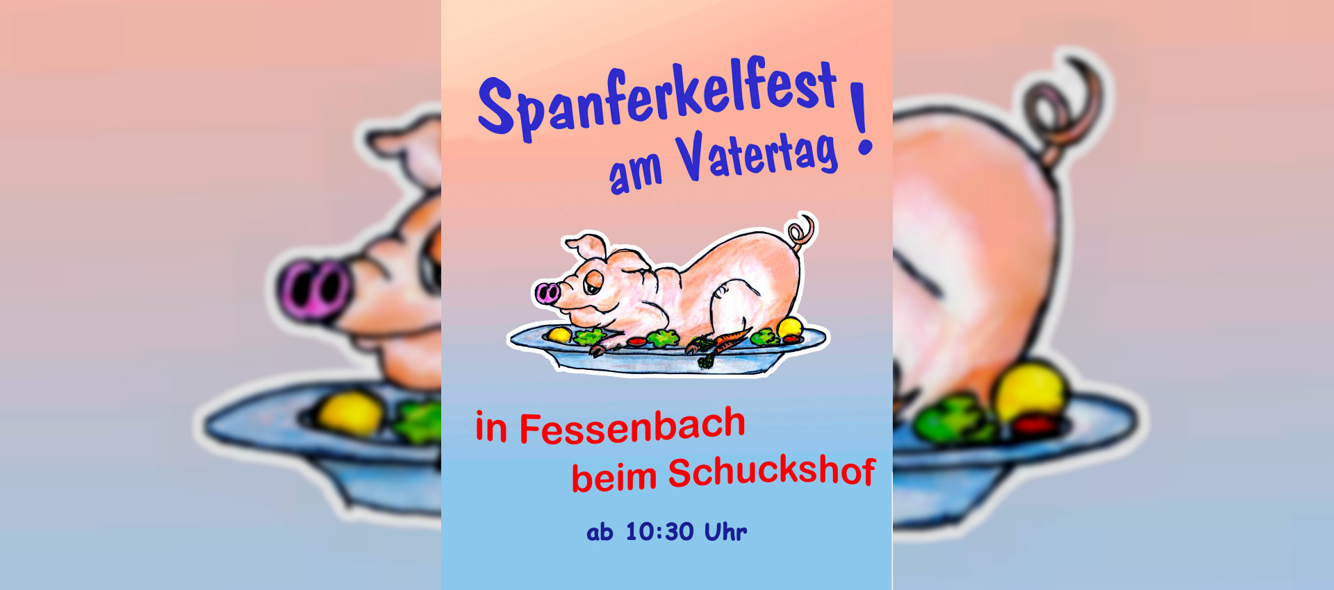 Spanferkelfest am Vatertag in Fessenbach - Musikverein Fessenbach e.V.