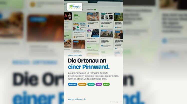 Regio Ortenau: Die Ortenau an einer Pinnwand